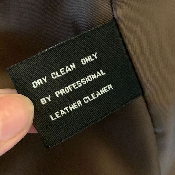 Avanti brown jacket size small leather - Picture 6 of 8